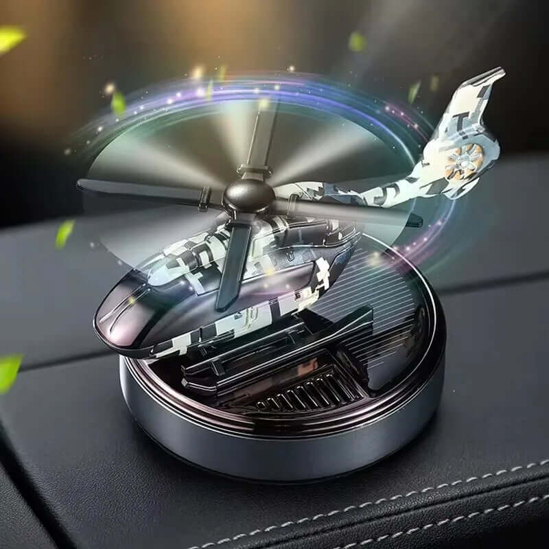 Solar Helicopter Car Air Freshener