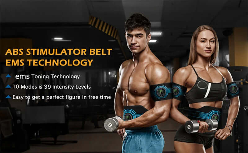 Abdominal Toning Belt - EMS Muscle Stimulator & Body Slimmer