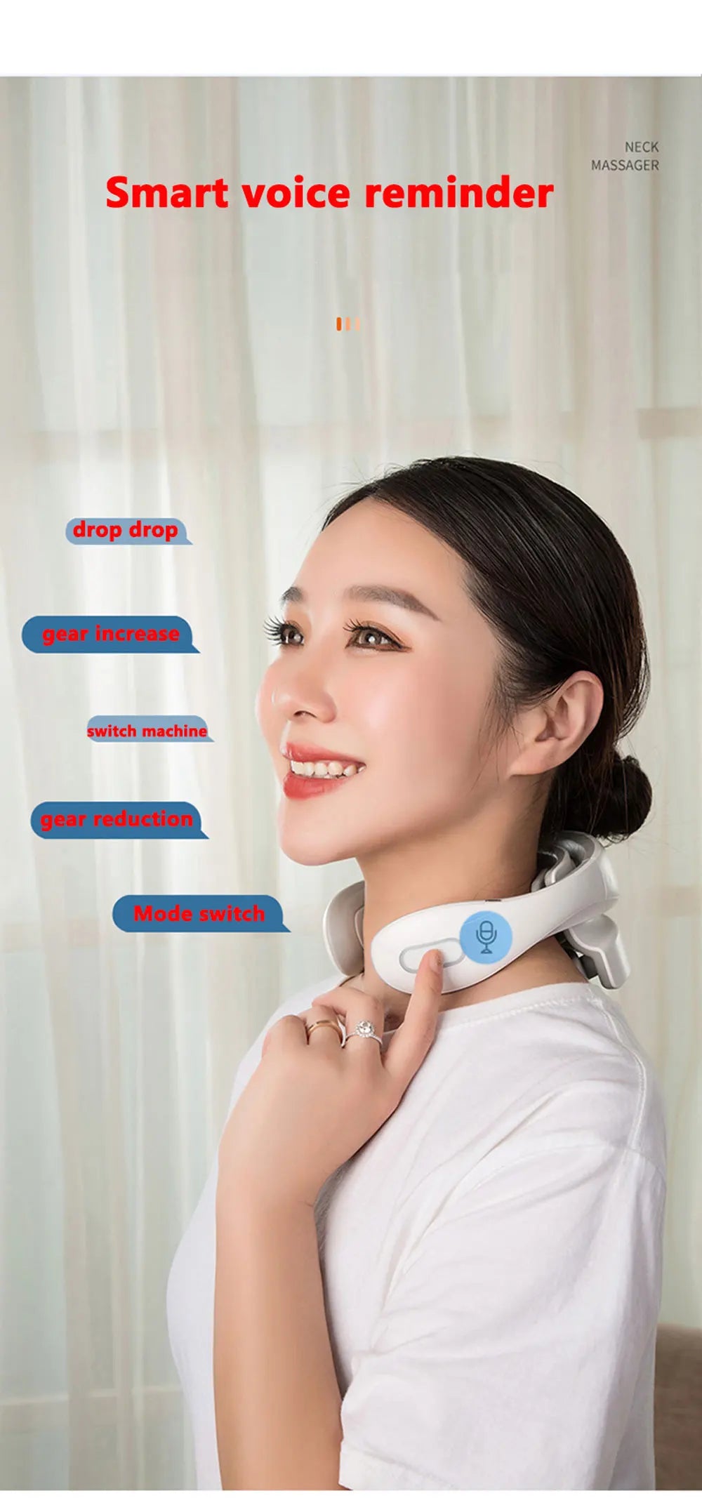 Smart Portable Neck Massage Instrument