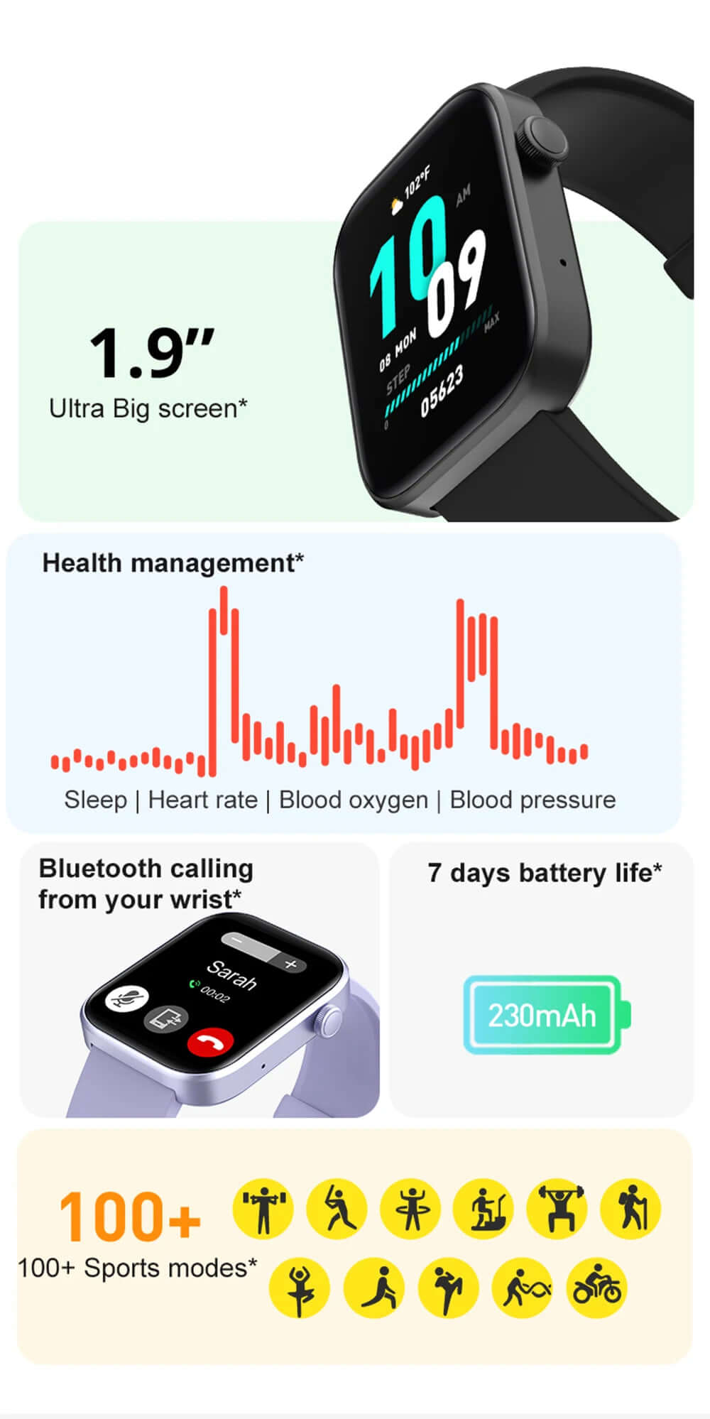 COLMI P71 Voice Calling Smartwatch - Health Monitoring & Voice Assistant