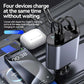 Retractable 4-in-1 Fast Charging Car Charger