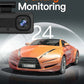 3-Camera Car DVR 1080P Dash Cam - Interior, Cabin, and Rear Recording