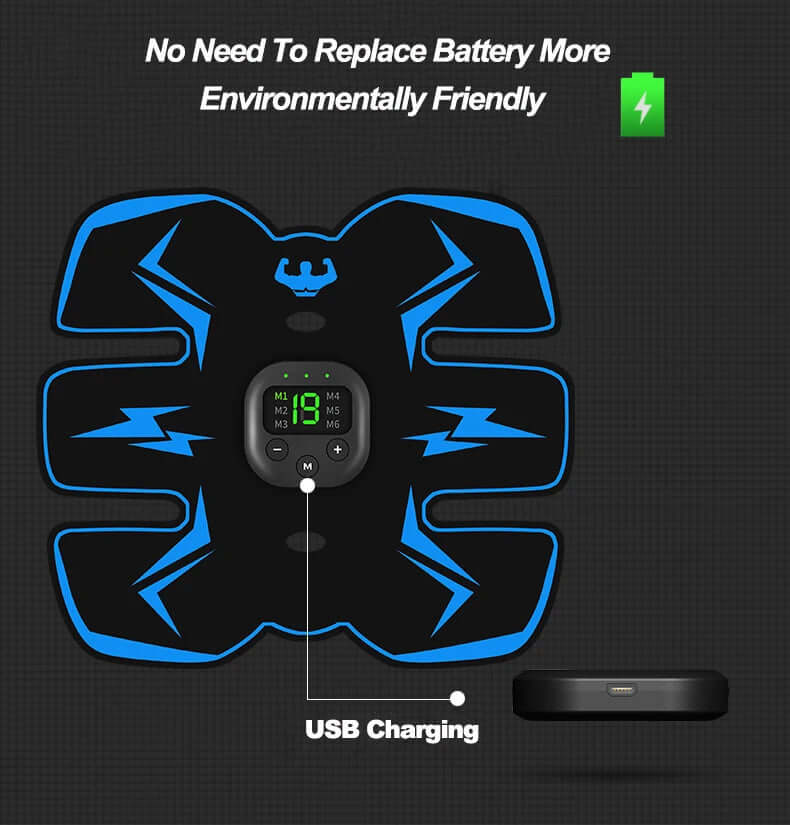 USB Rechargeable EMS Muscle Stimulator