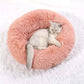 Round pet bed