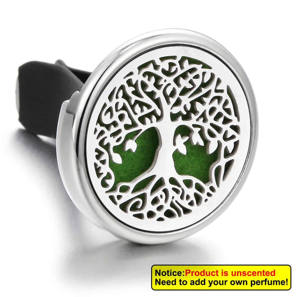 Tree of Life Refillable Car Air Freshener Clip