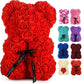 Eternal Rose Teddy Bear – A Unique Artificial Flower Giftniatures