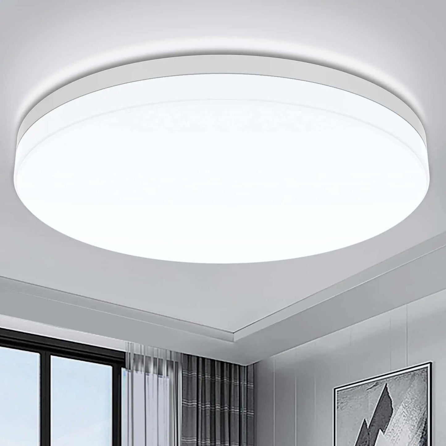 IRALAN Ultra-Thin Round LED Ceiling Light