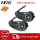 EJEAS Q8 Motorcycle Mesh Intercom with EUC Remote Walkie Talkie