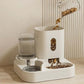 Automatic Feeder & Water Fountain Set with Raised Stand