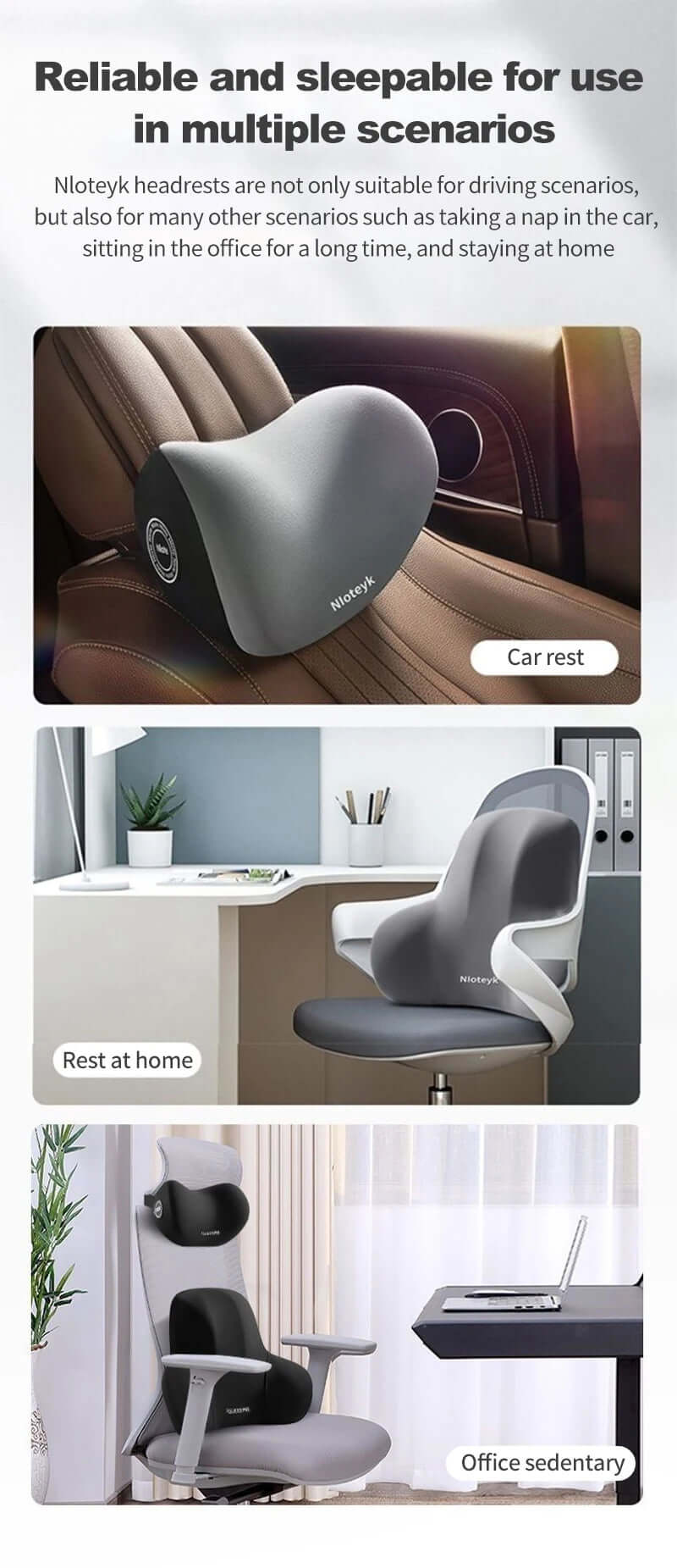 Lumbar Cushion Car Headrest