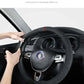 Suede Auto Steering Wheel Cover - Ultra-Thin, Non-Slip, All-Season Protector