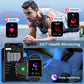 LIGE Smartwatch (1.95 Inch) - Health Monitoring & Fitness Trackerombre