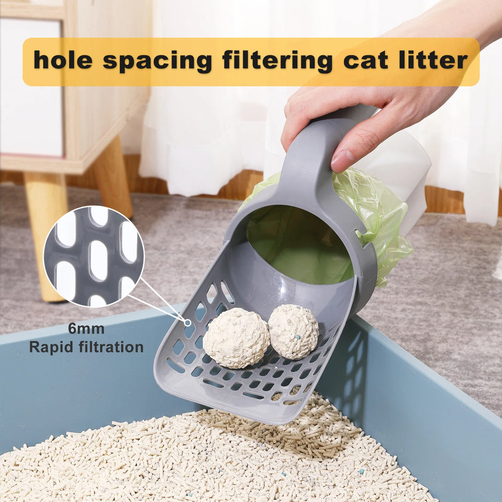 Cat Litter Scoop with Refill Bag