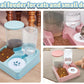 2-in-1 Automatic Cat Feeder & Water Dispenser Set