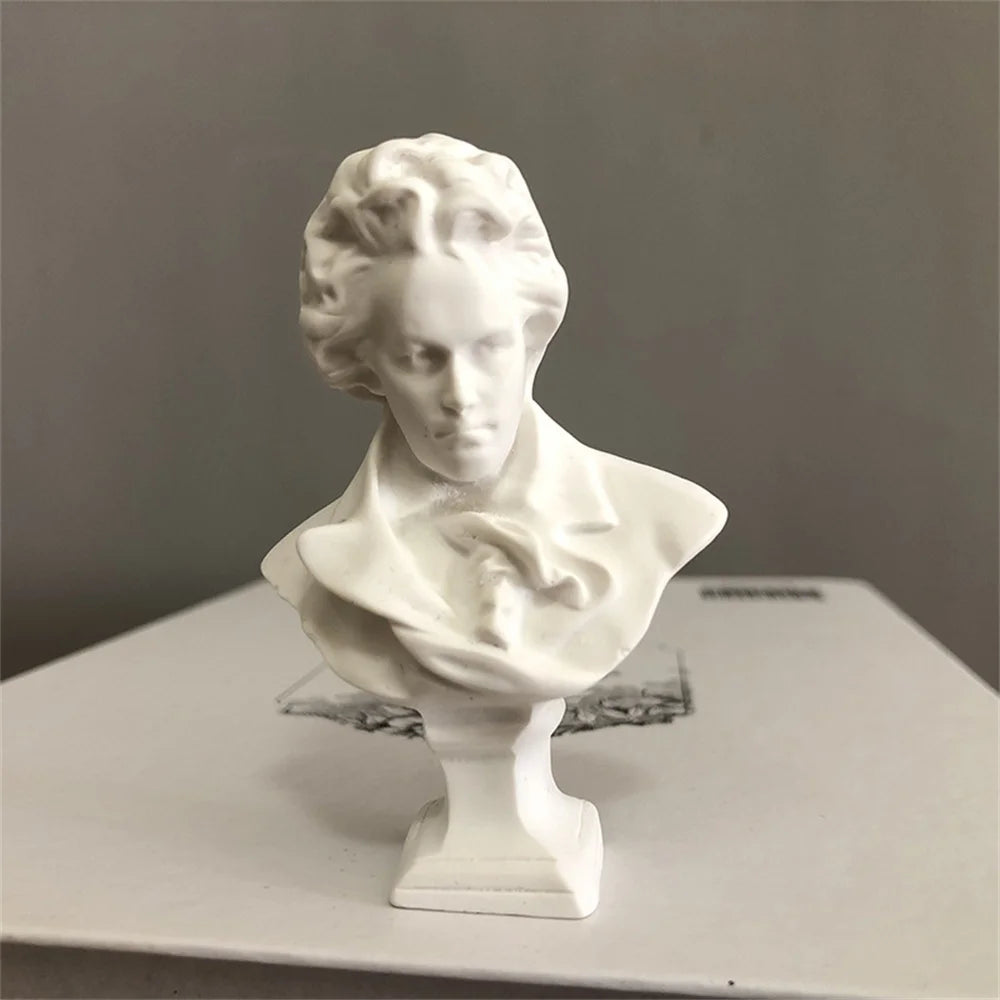 Resin David Mini Head Art Sculpture