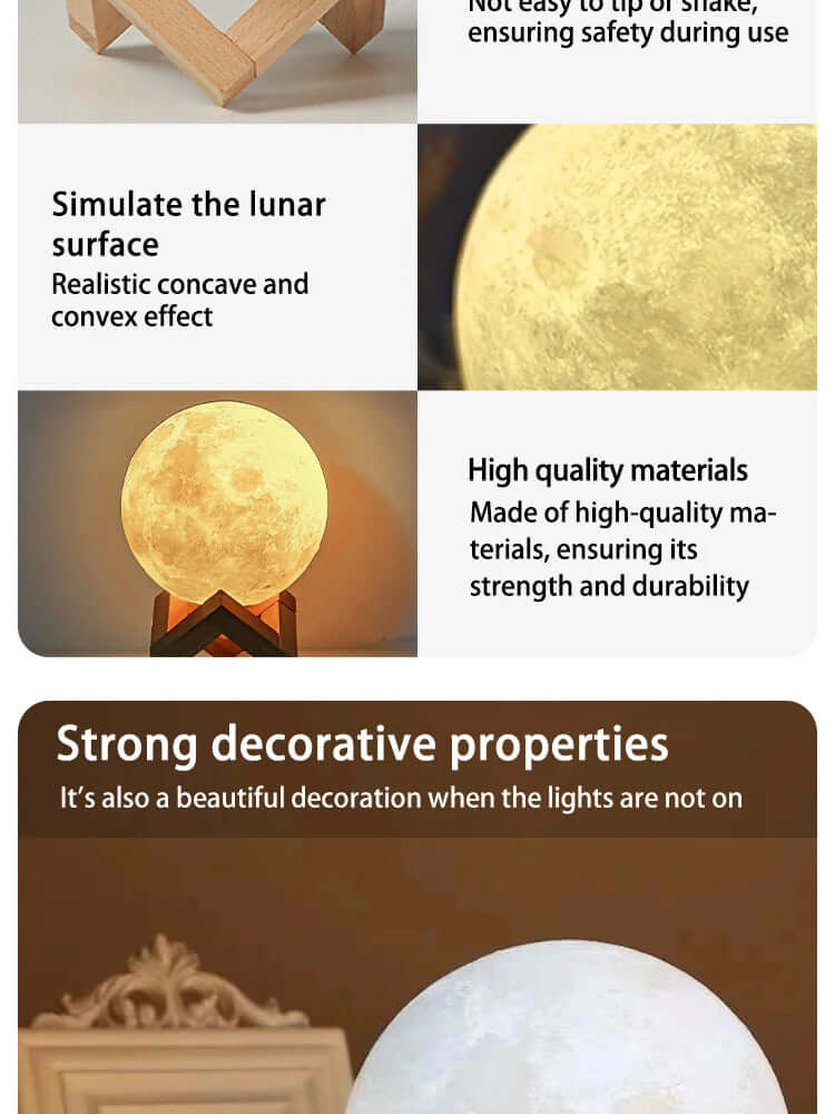 Planet-Themed Illuminated Decorative Ornament (8cm)