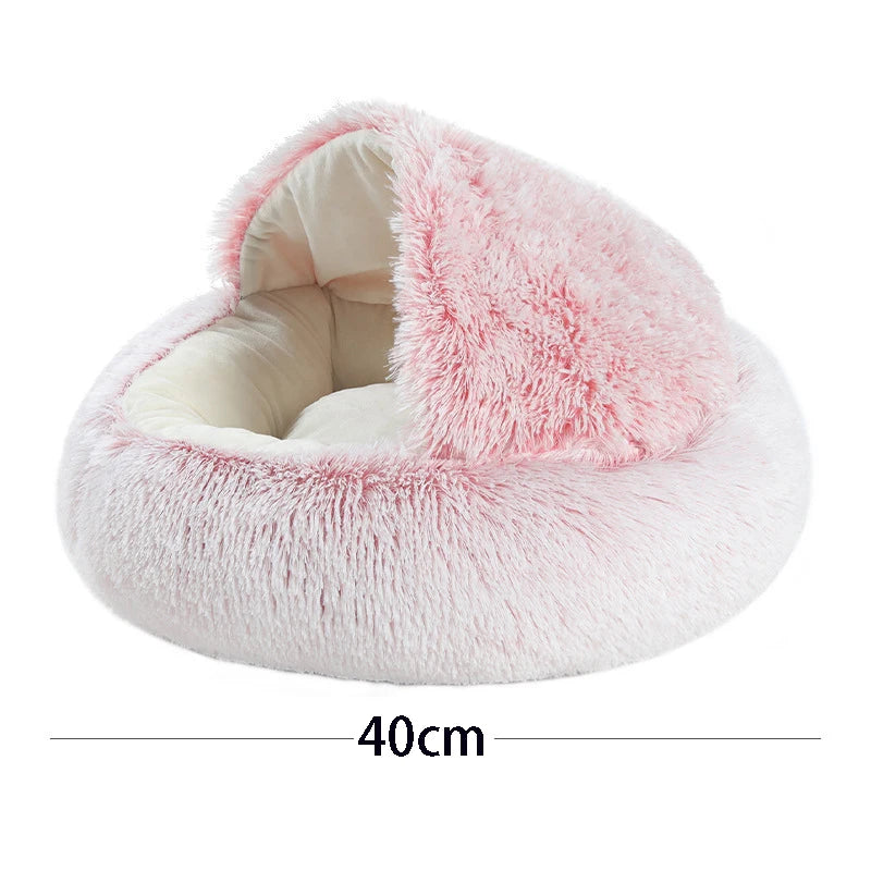 Warm Plush Cat & Dog Sleeping Nest