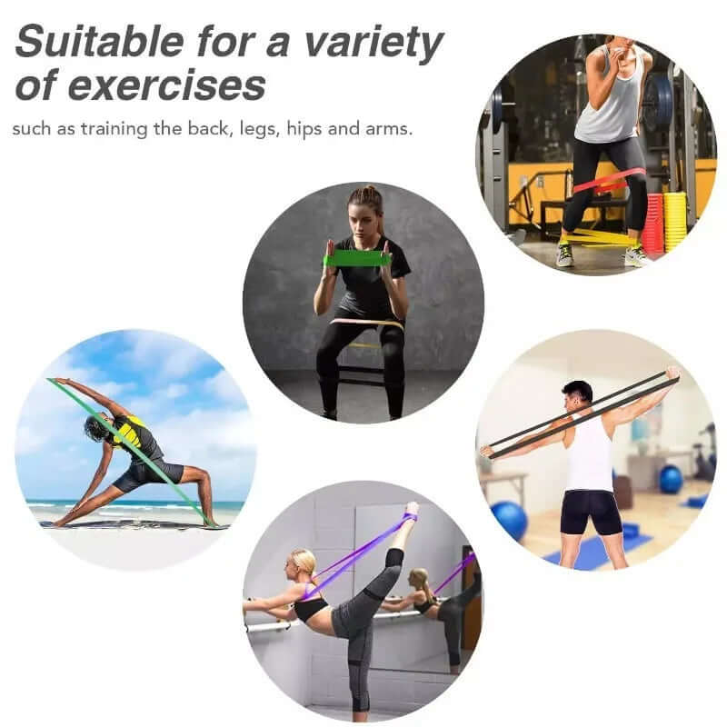 5~120lbs Fitness Resistance Band