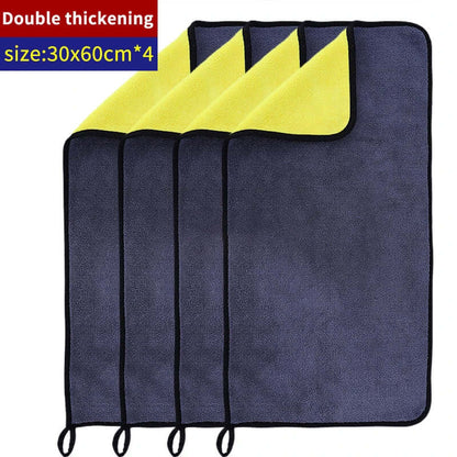 Microfiber Cleaning Towels for Car Detailing