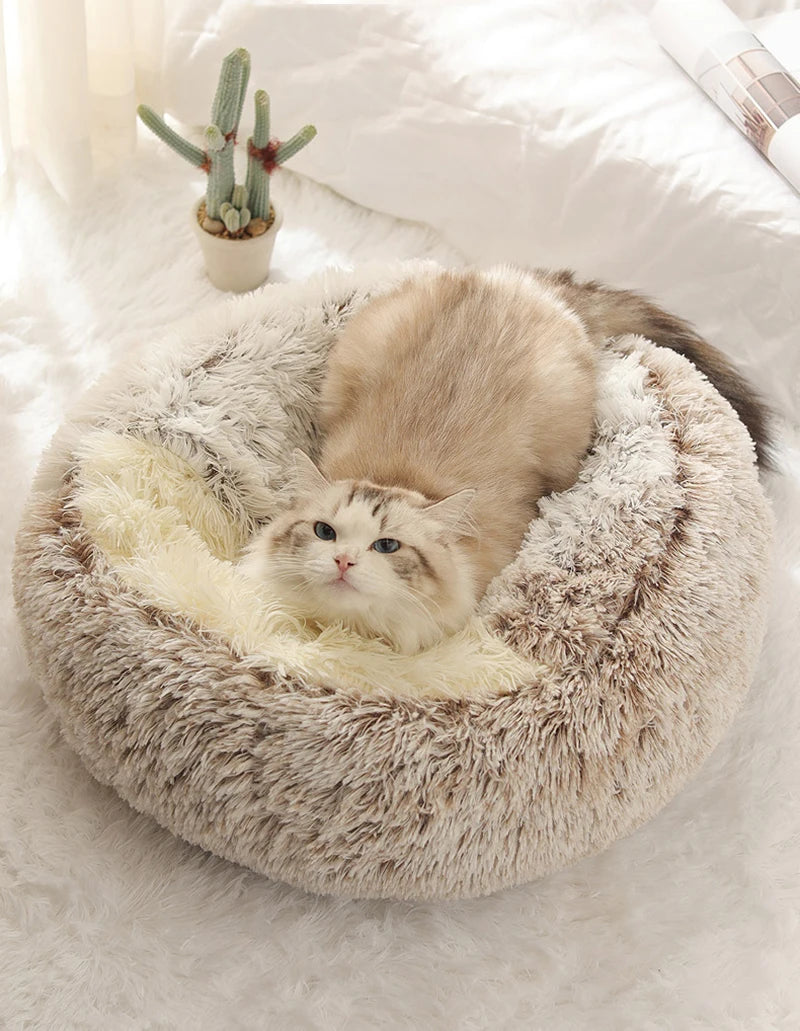 Warm Plush Cat & Dog Sleeping Nest