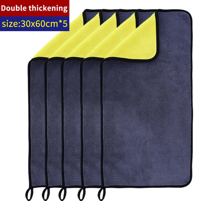 Microfiber Cleaning Towels for Car Detailing