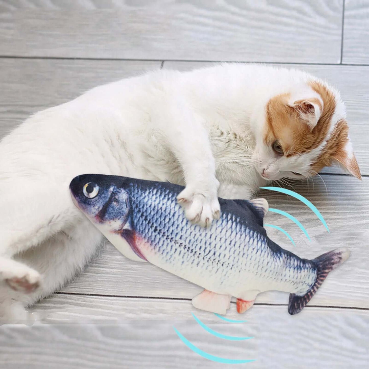 Cat Toys Fish USB Charger - Interactive Electric Floppy Fish