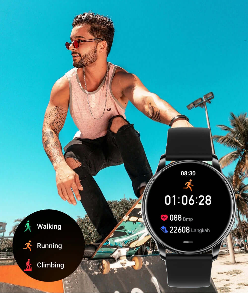 - Fitness Tracker & Custom Dial for Men and Women