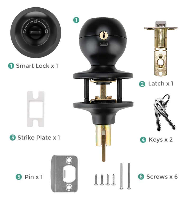 Biometric Fingerprint Smart Door Lock