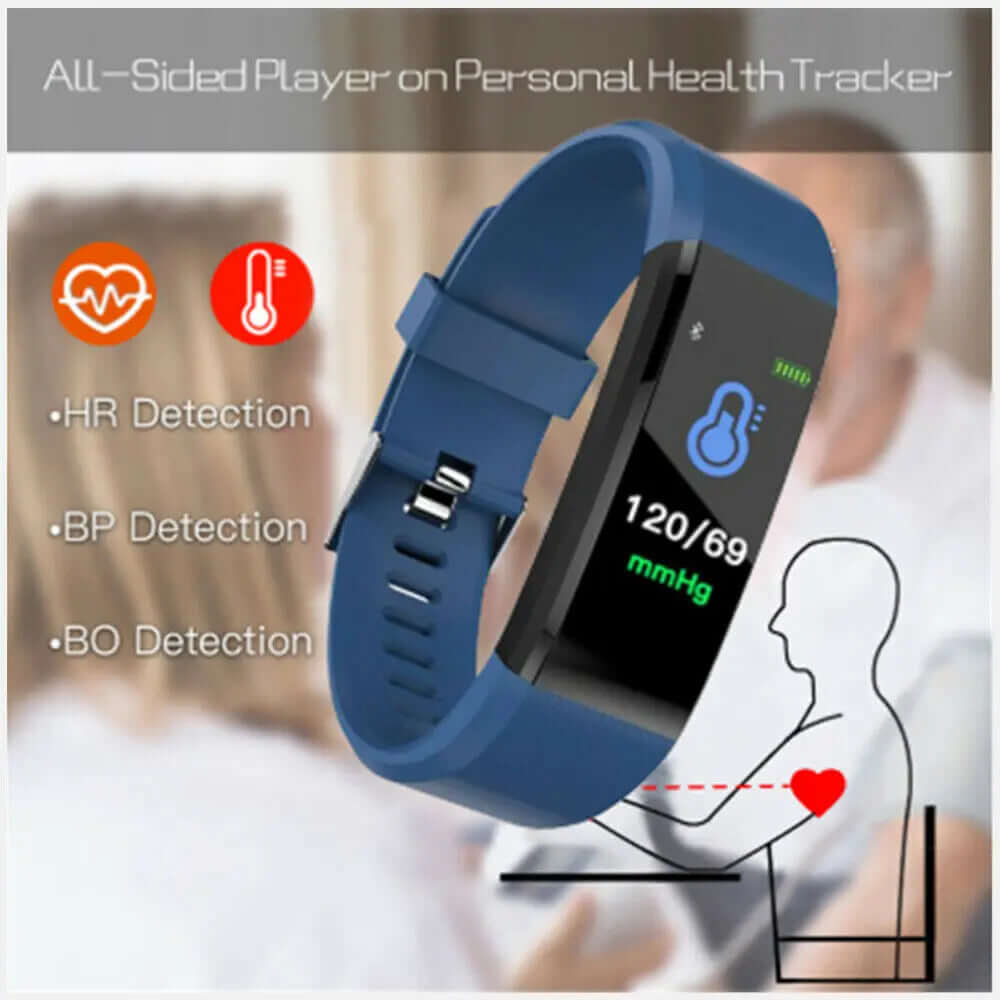 Bracelet Heart Rate Blood Pressure Smart Band -