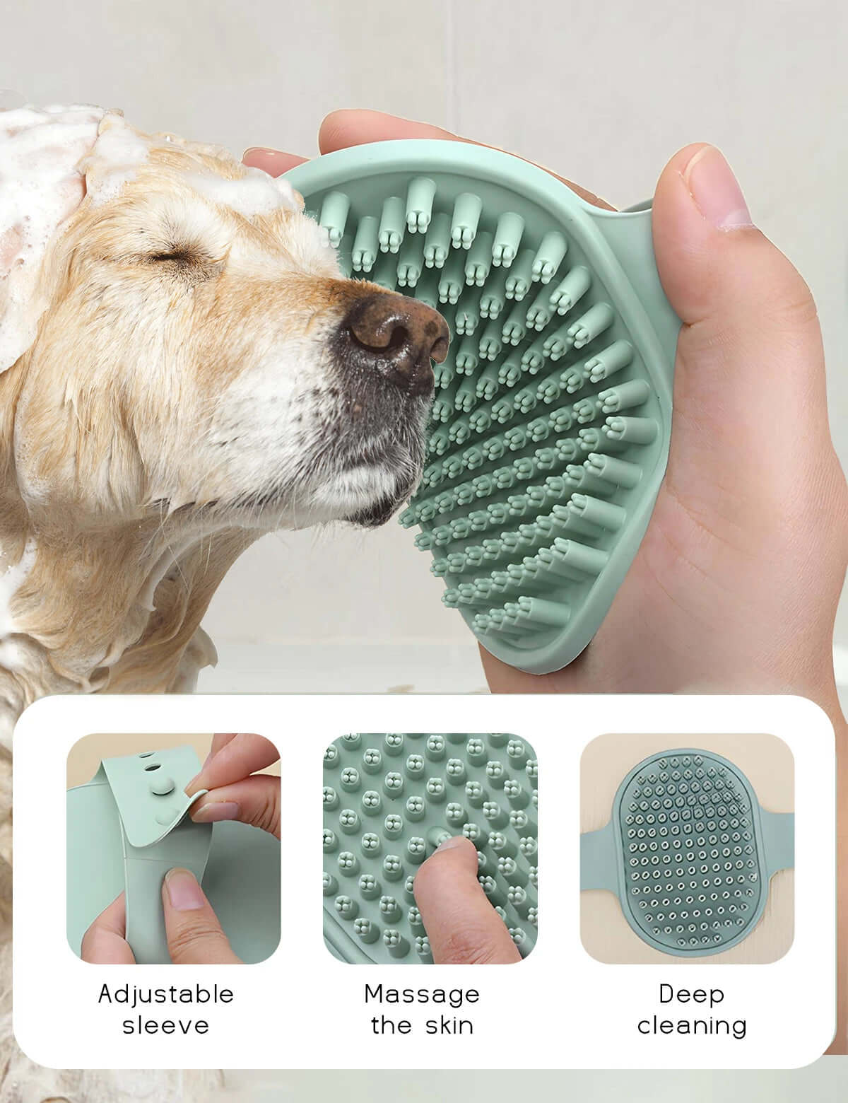 Pet Grooming Tools 8pcs Set – Cleaning & Care Kit for Dogs & Cats