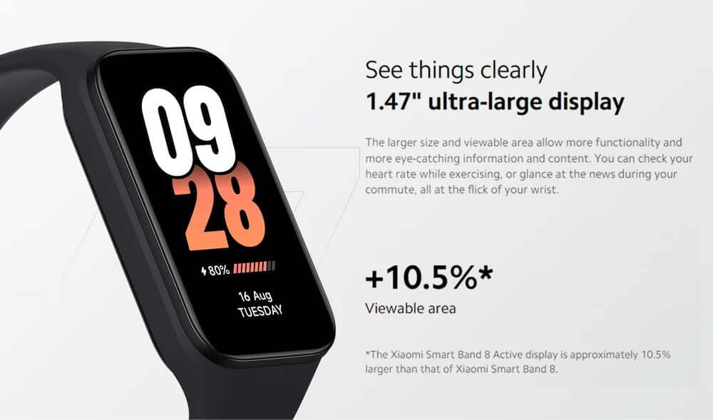 Xiaomi Smart Band 8 Active - Global Version