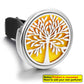 Tree of Life Refillable Car Air Freshener Clip