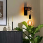 Retro Wood LED Wall Lamp - Industrial Loft Style Lighting Fixture