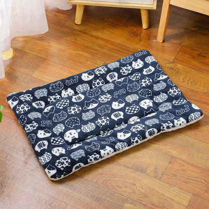 Flannel Pet Sleeping Mat & Cushion