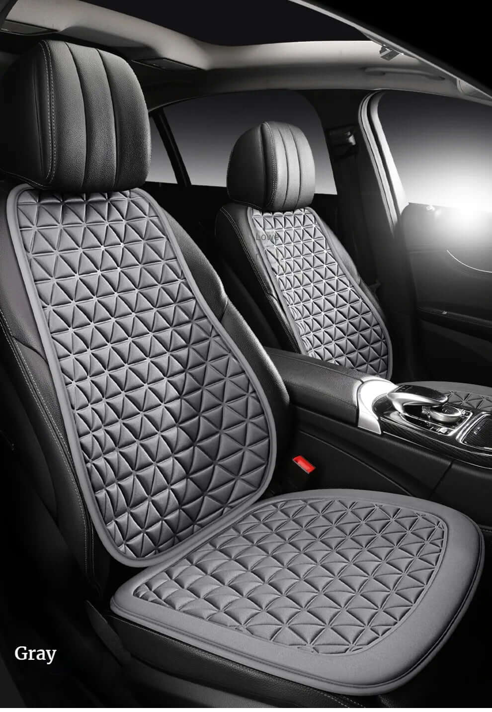 3D Suspended Car Seat Cushion with Embossed Pattern