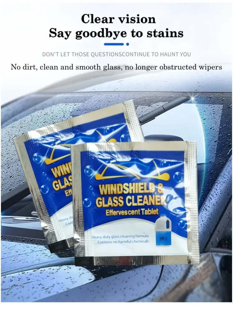 Wiper Glass Solid Cleaning Tablets