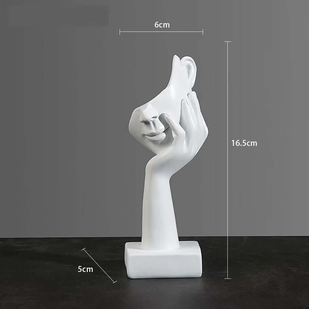 Resin Abstract Mask Statues - European Miniature Figurines