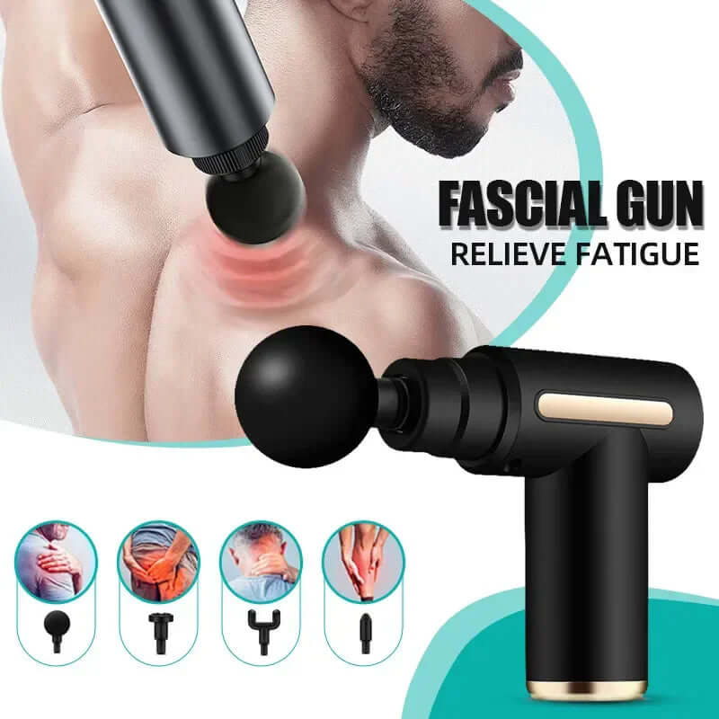 USB Mini Massage Gun – Portable Fascia Machine for Muscle Relaxation