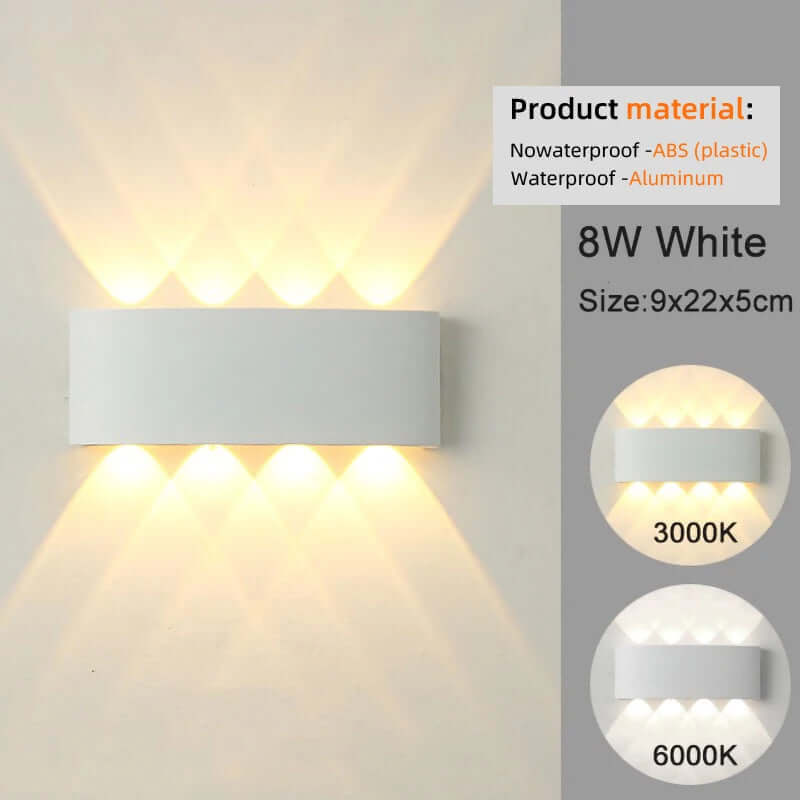 LED Wall Sconces - Modern Up & Down Wall Mount Lights