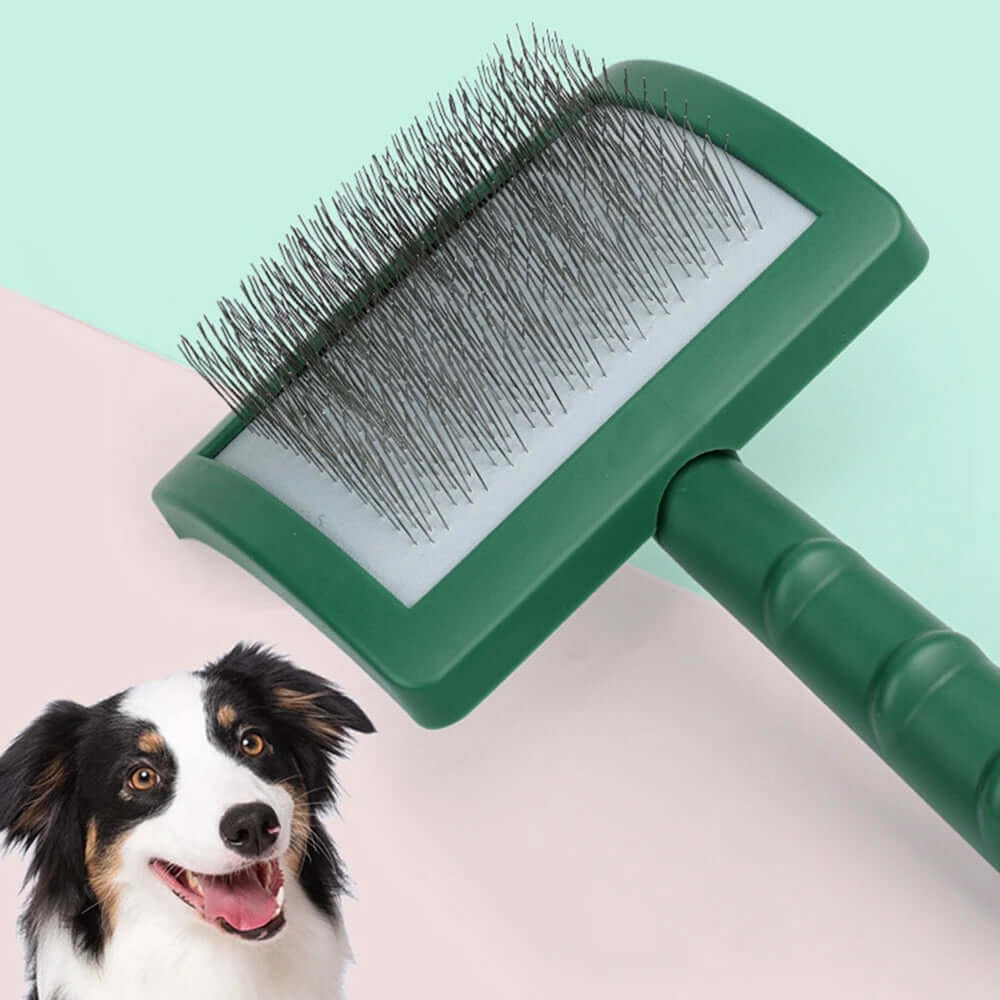 New Extra Long Pin Slicker Brush for Large Dogs