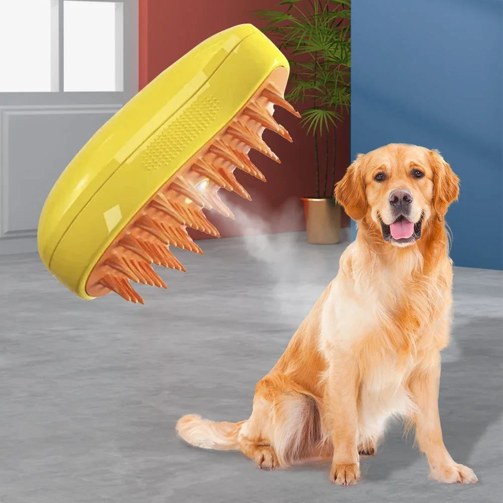 3-in-1 Electric Pet Grooming Brush