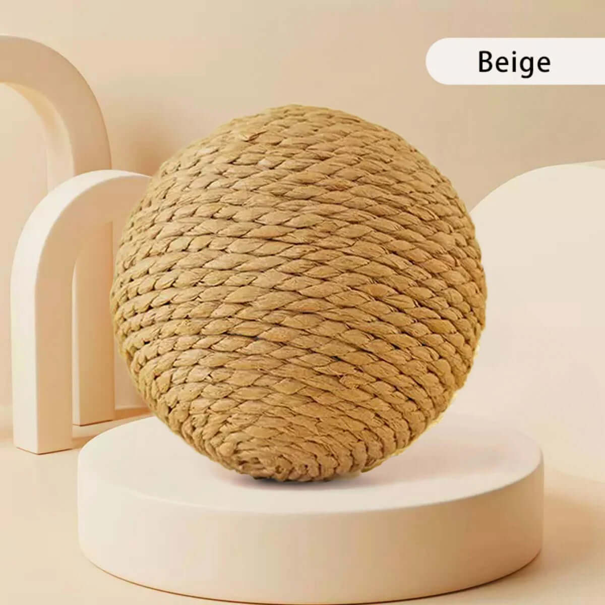 Interactive Sisal Cat Scratching Ball Toy