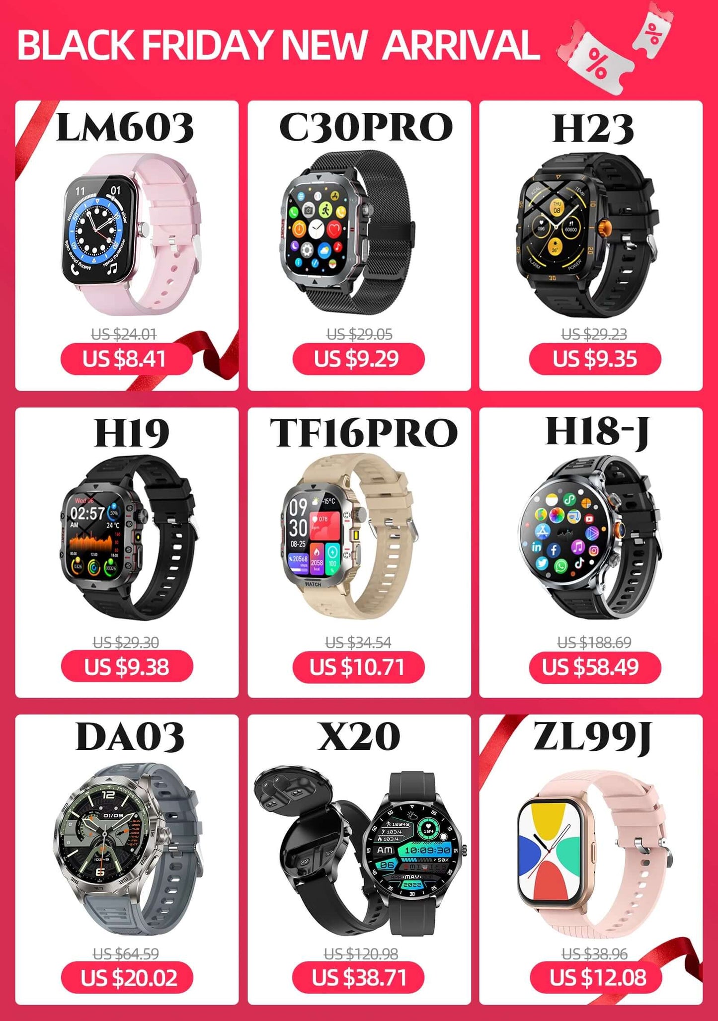 Smart Watch for Android Phone