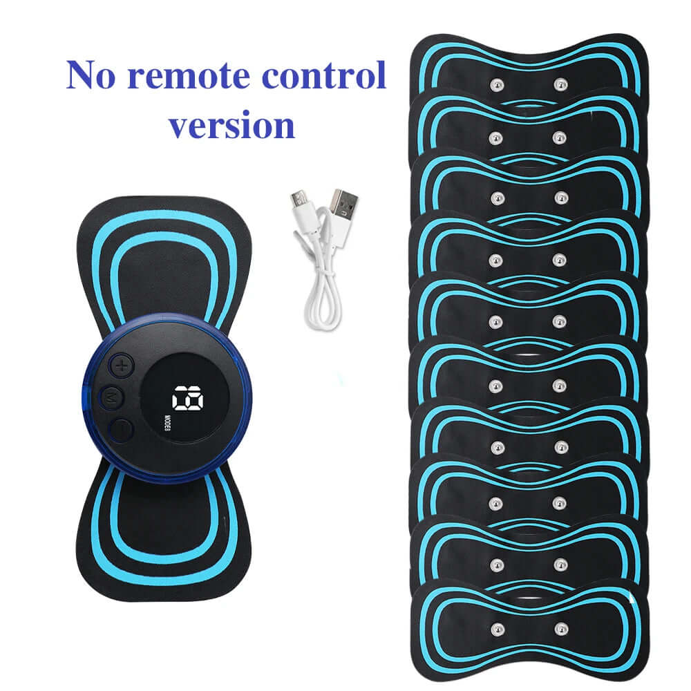 Mini Portable EMS Neck Massager - Cervical Pain Relief & Shoulder Relaxation