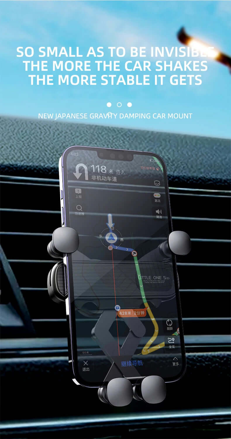 Gravity Car Phone Holder