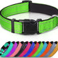 Reflective Soft Neoprene Padded  Dog Collar