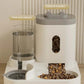 Automatic Feeder & Water Fountain Set with Raised Stand