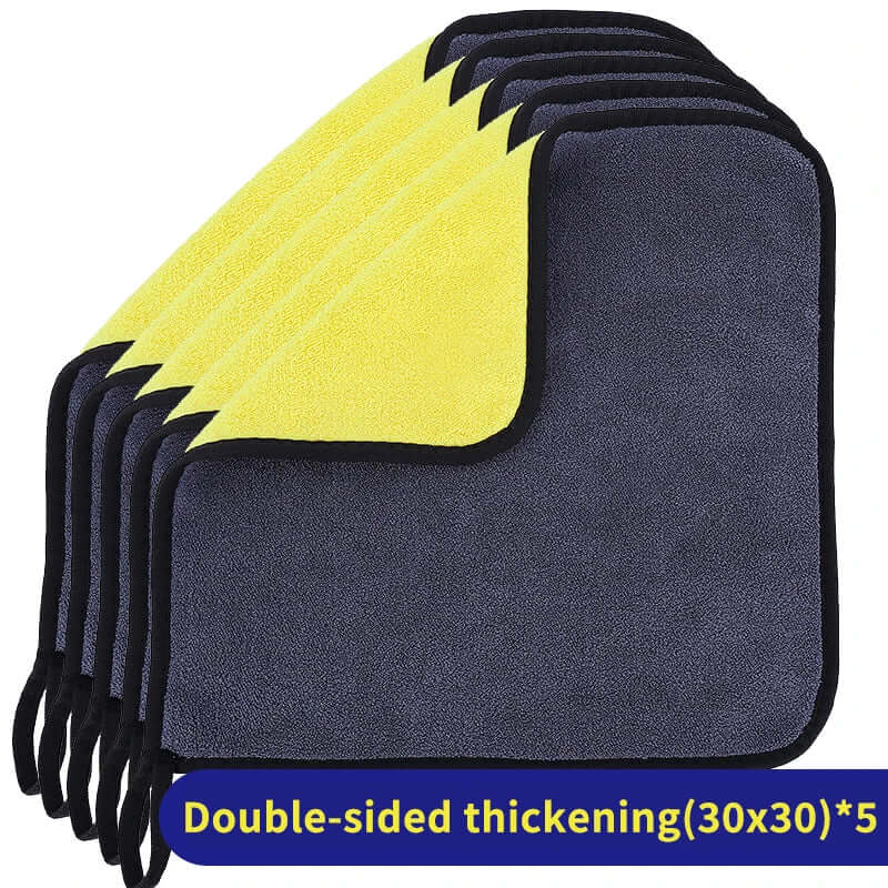 Microfiber Cleaning Towels for Car Detailing