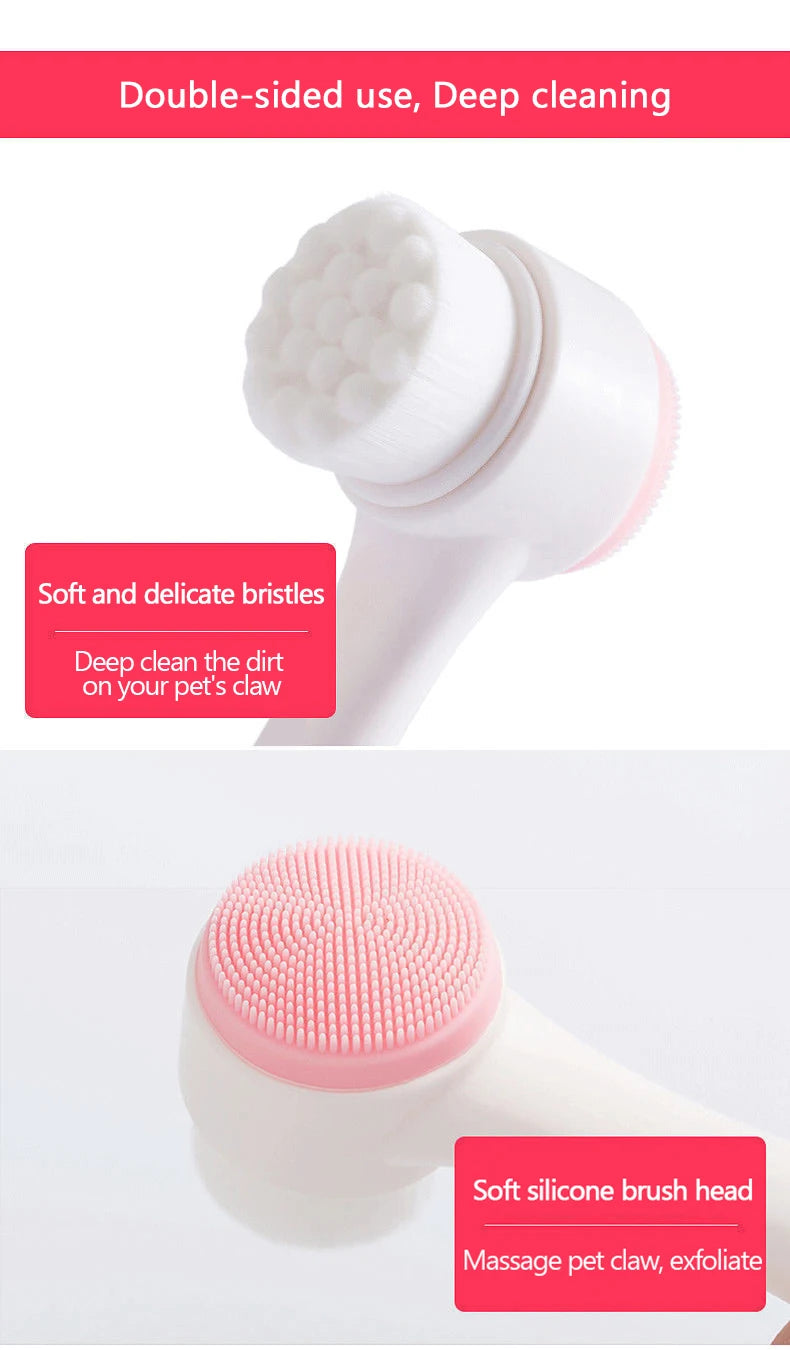 Silicone Pet Paw Cleaner & Massage Brush