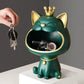 Fortune Crown Big Mouth Cat Key Tray